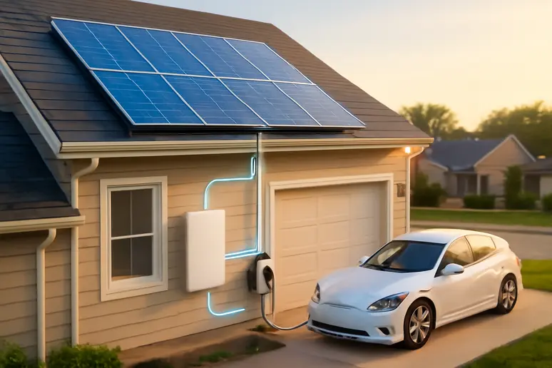 หลังคาโซลาร์เซลล์ชาร์จรถ: บ้านคุณคือสถานีพลังงานแห่งอนาคต