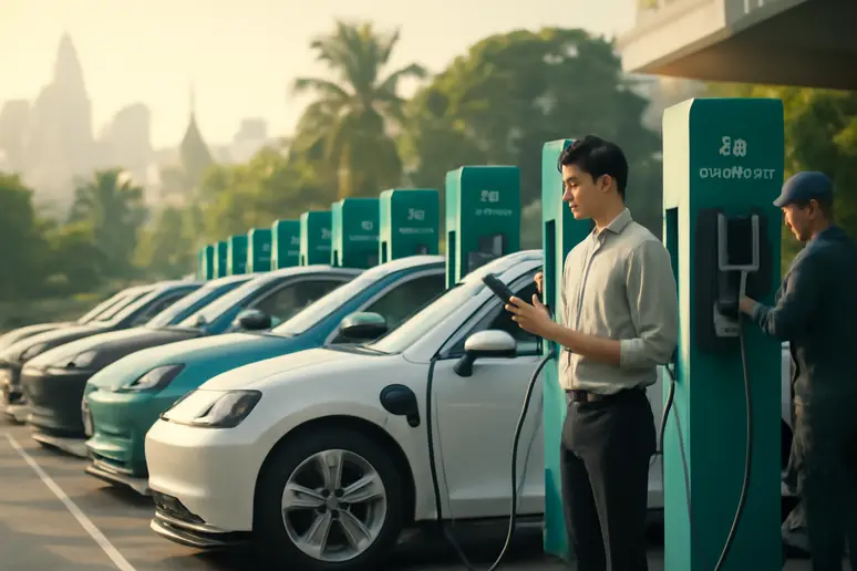 อัปเดต EV Charger ในไทย: จุดชาร์จเพิ่ม รองรับรถยนต์ไฟฟ้า